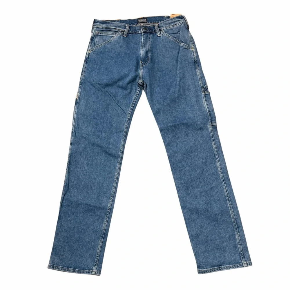 NWT Levi's 505 Carpenter Straight Fit Blue Jeans